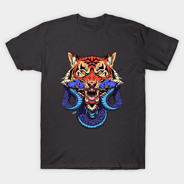 Tiger's Venom T-Shirt by seyart design 